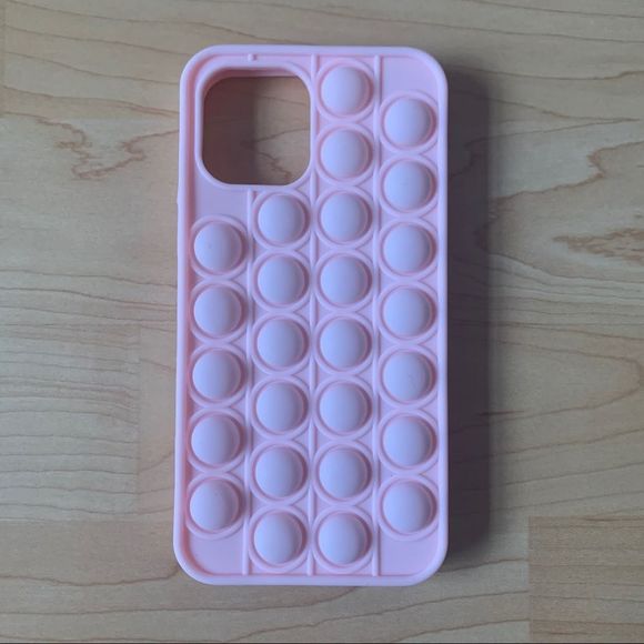 New Pink Silicone iPhone 12 Pro Max Case - Picture 1 of 5